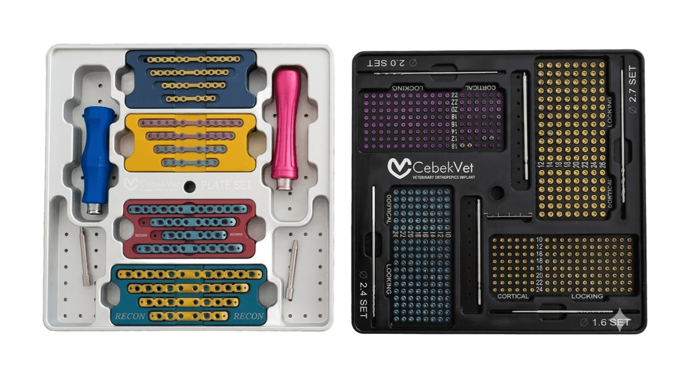 CebekVet Premium Veterinary Implant Sets